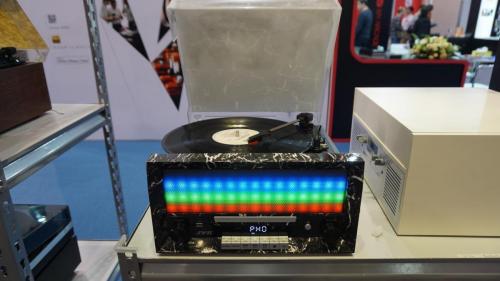 LED turntable combo