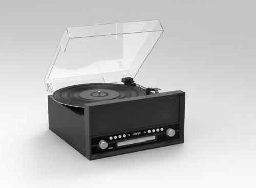 LED turntable combo
